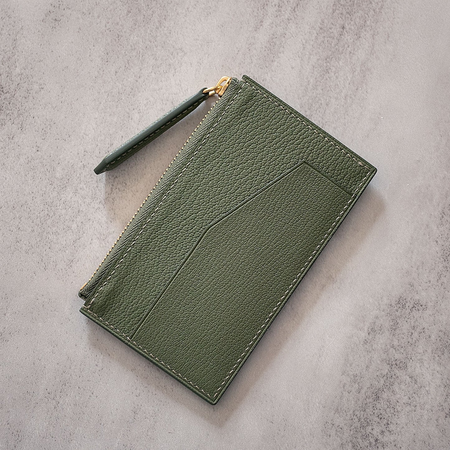 Card Holder with Zipper