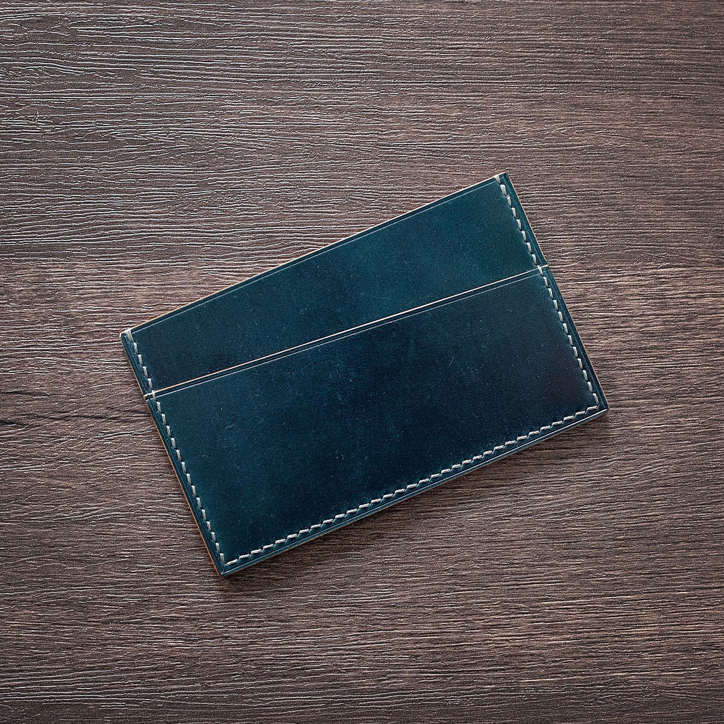 Horween Shell Cordovan Card Holder - Ready made