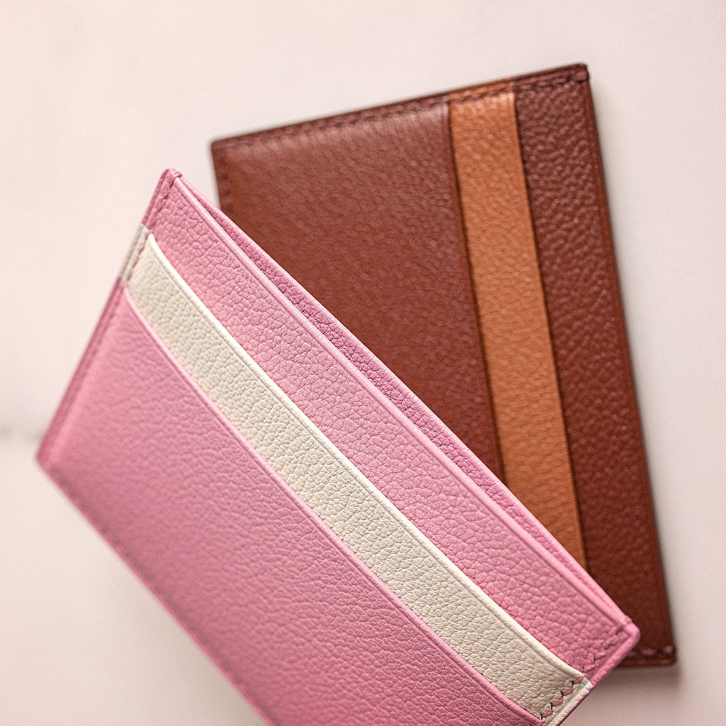 Chèvre Leather Double-Sided Card Holder | Ready Made