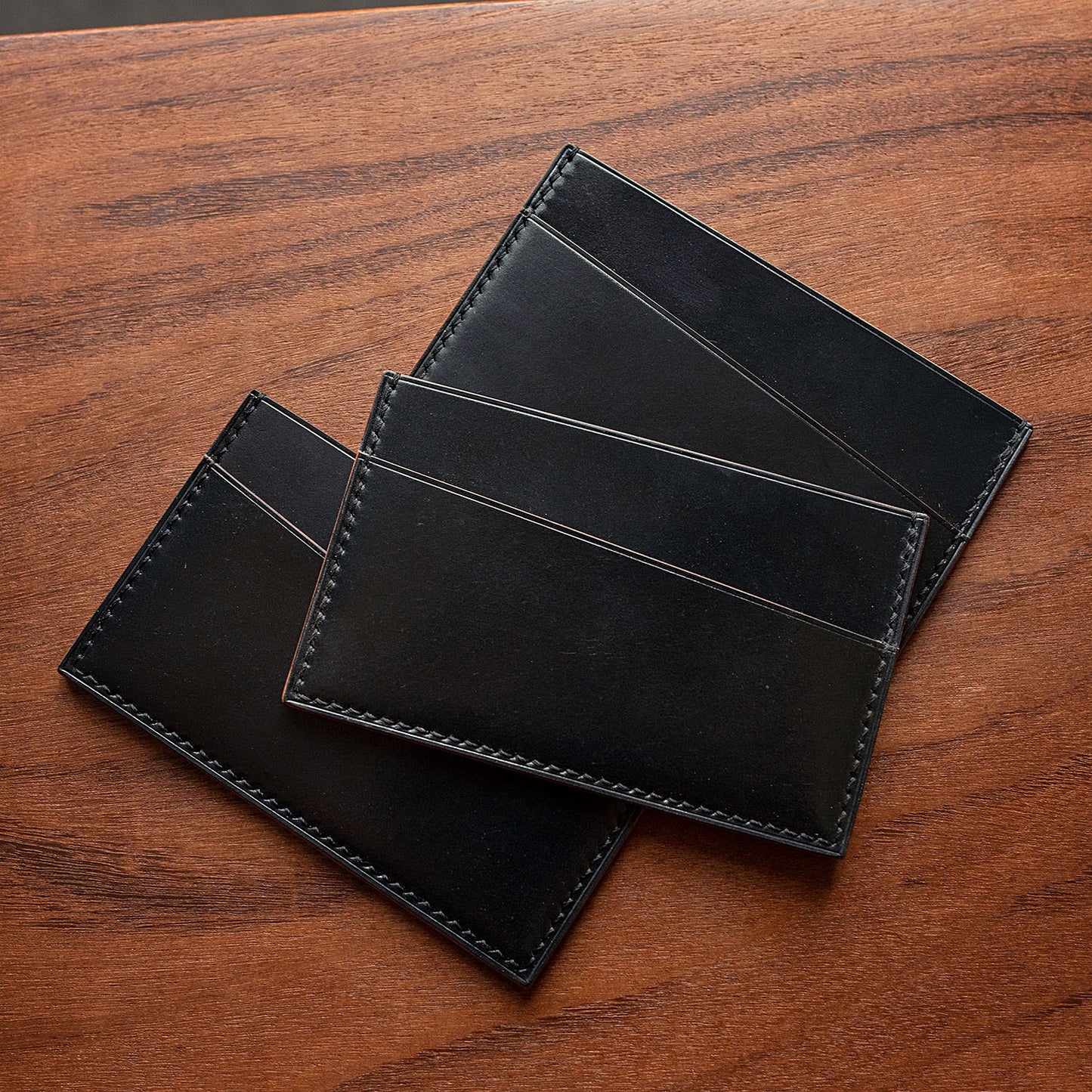 Horween Shell Cordovan Card Holder - Ready made