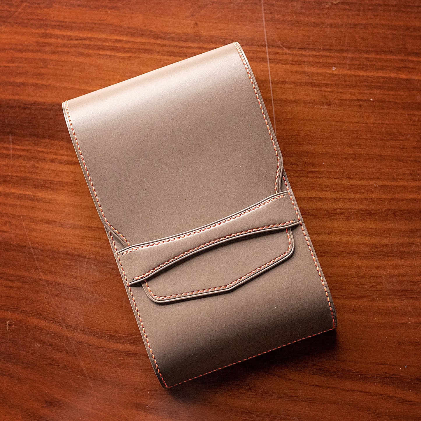Ready Made Leather Fountain Pen Case for 5 Pens