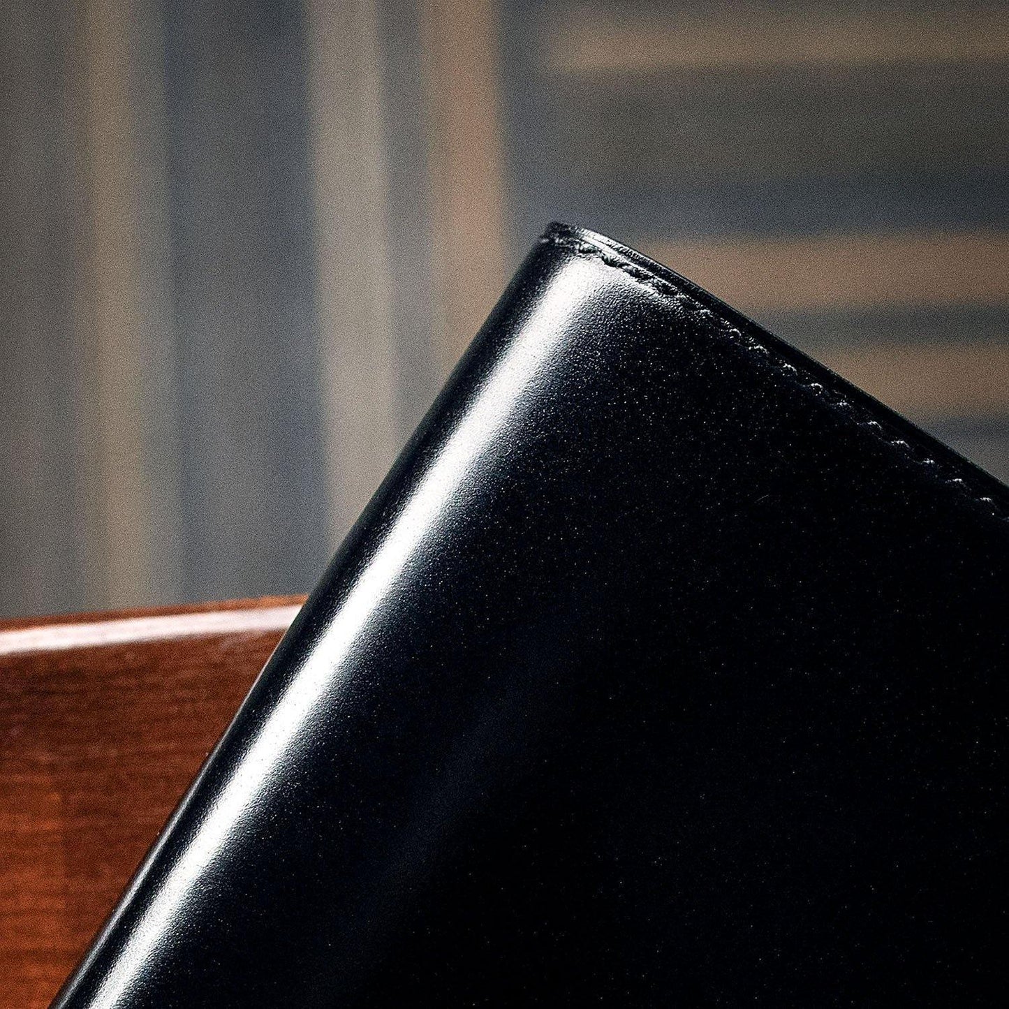 Shell Cordovan Classic Bifold Wallet - Libertaz Leathers