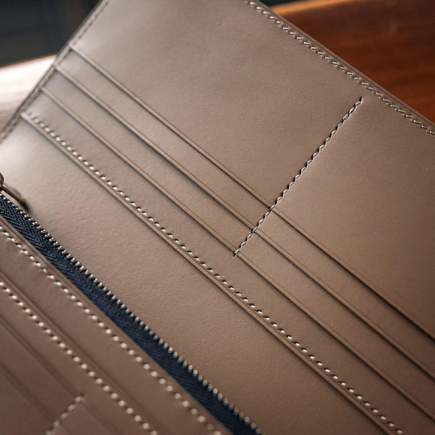 Shell Cordovan Long Wallet - Libertaz Leathers