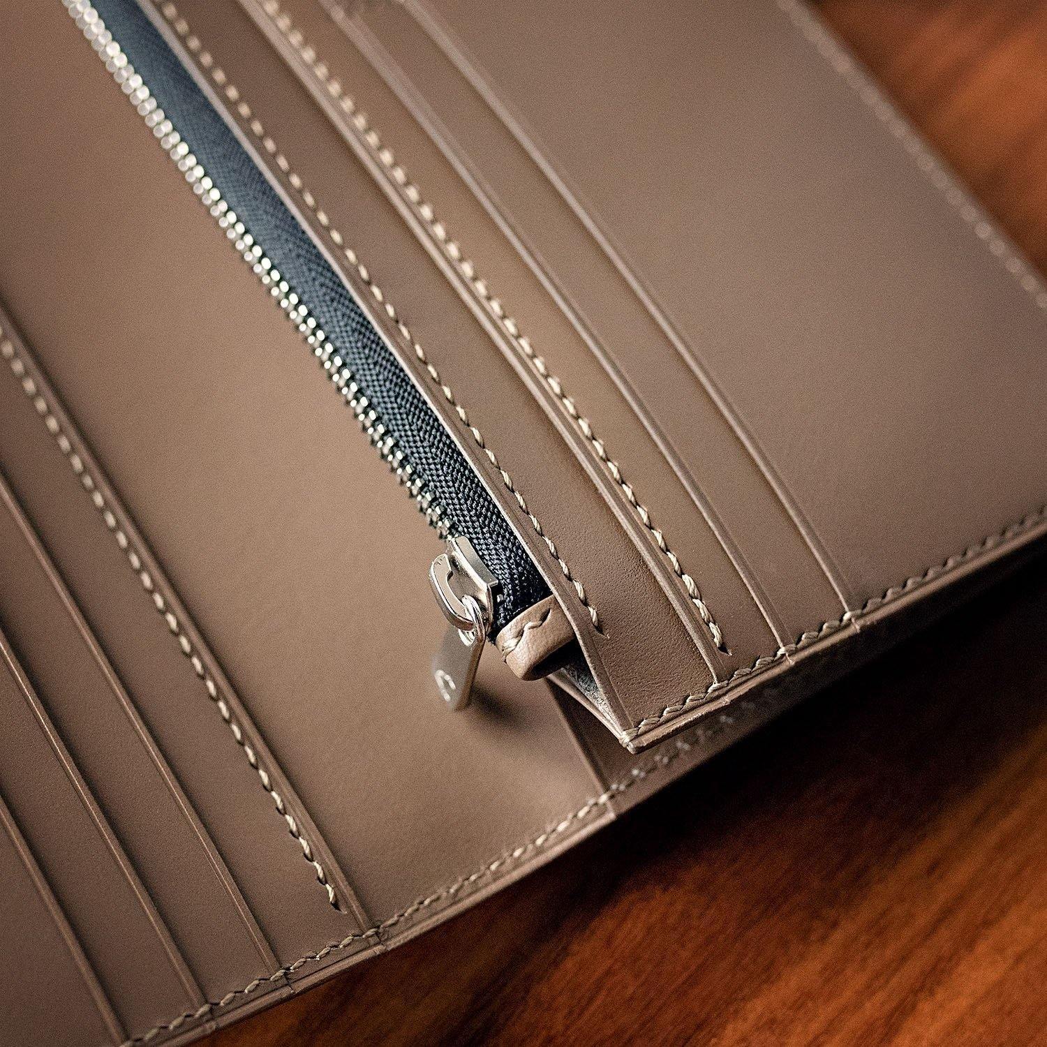 Shell Cordovan Long Wallet - Libertaz Leathers