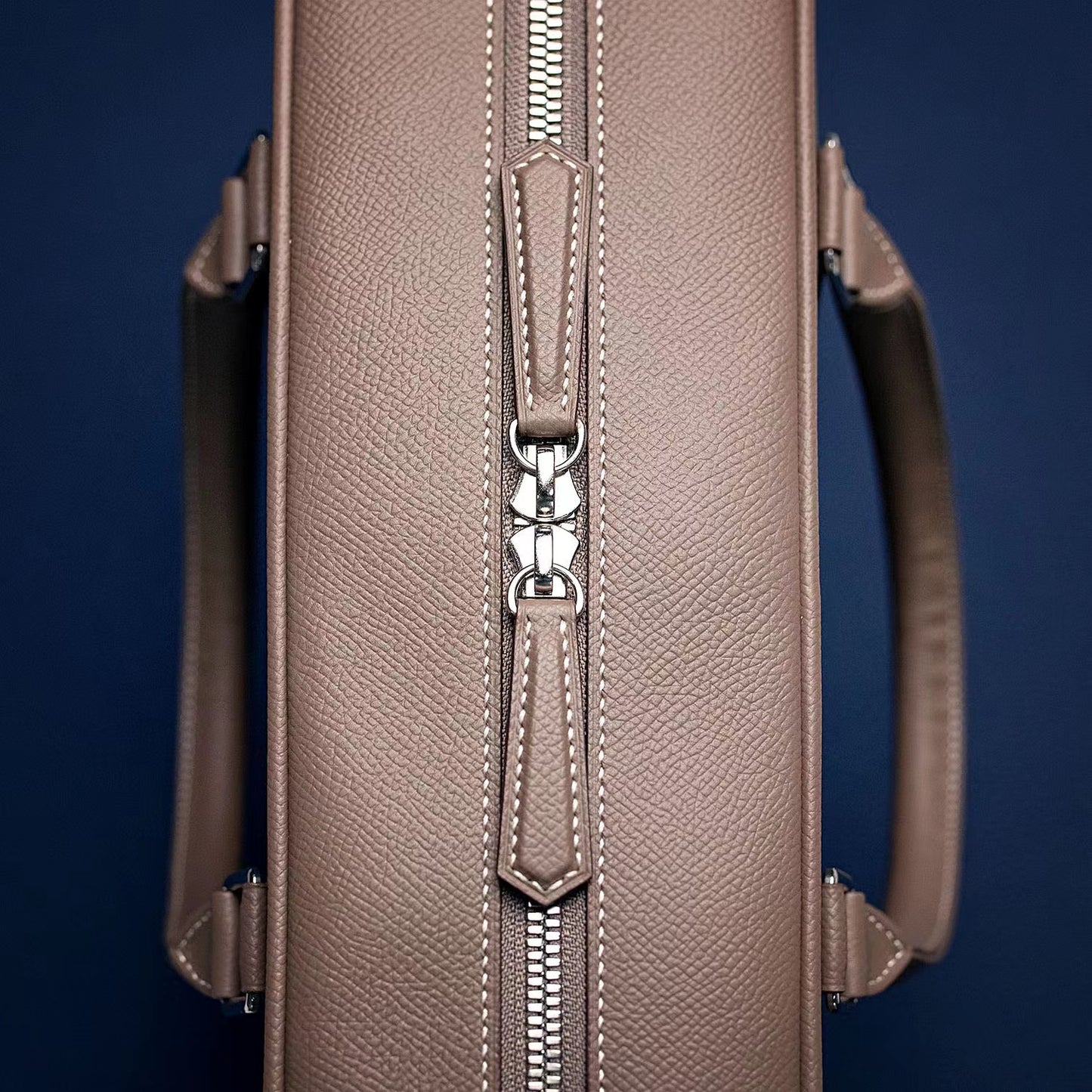 Ready Made - Handmade Epsom Leather Briefcase