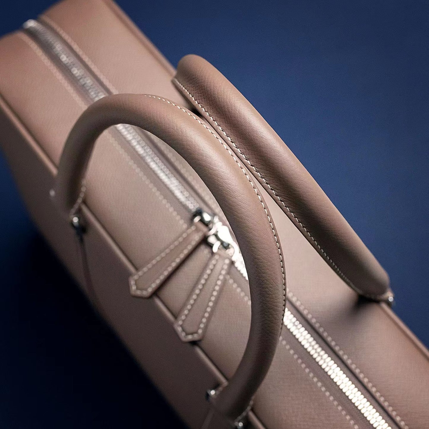 Ready Made - Handmade Epsom Leather Briefcase