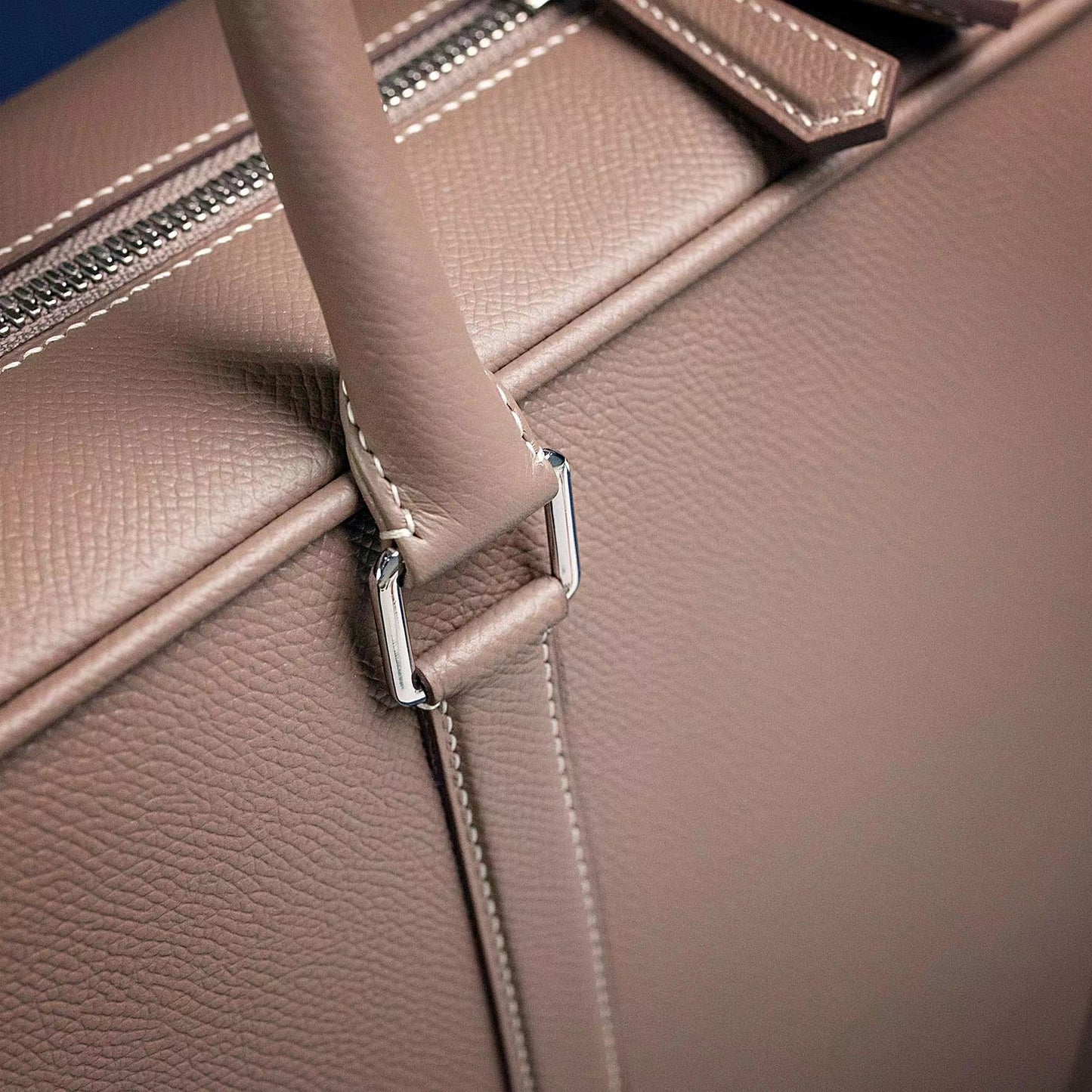 Ready Made - Handmade Epsom Leather Briefcase