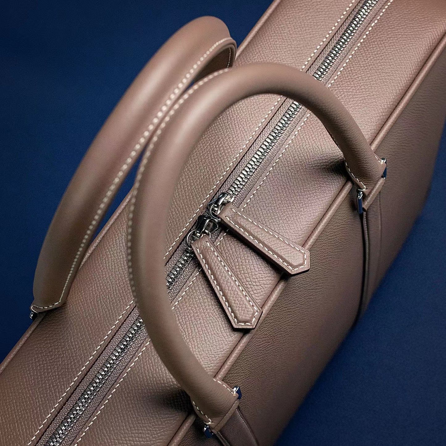 Ready Made - Handmade Epsom Leather Briefcase