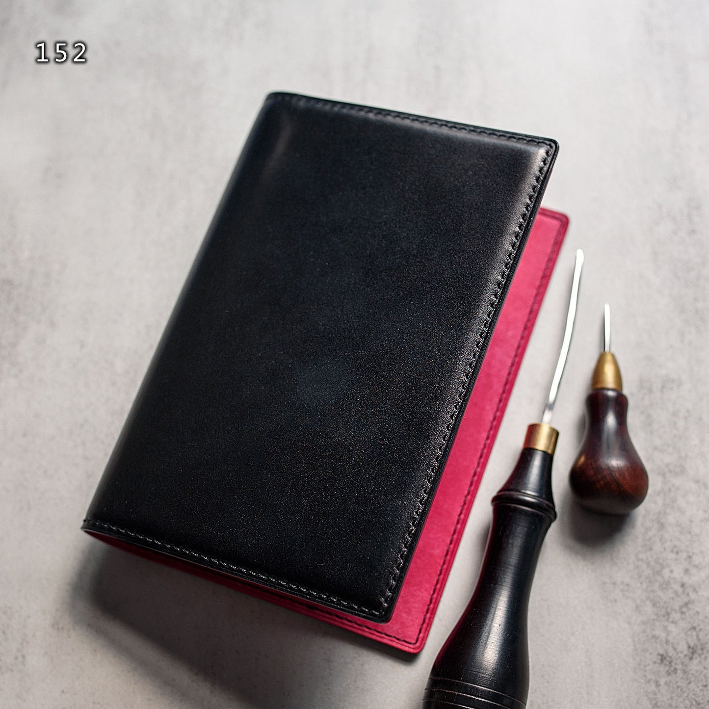 Shell Cordovan Leather Pocket A7 Ring Planner | Ready made
