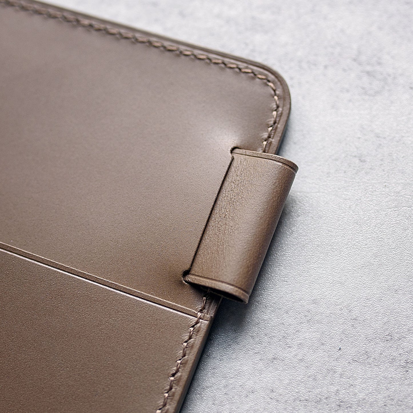 Navy Minerva Box and grey Buttero A6 cover with a minor cosmetic imperfection | Ready made