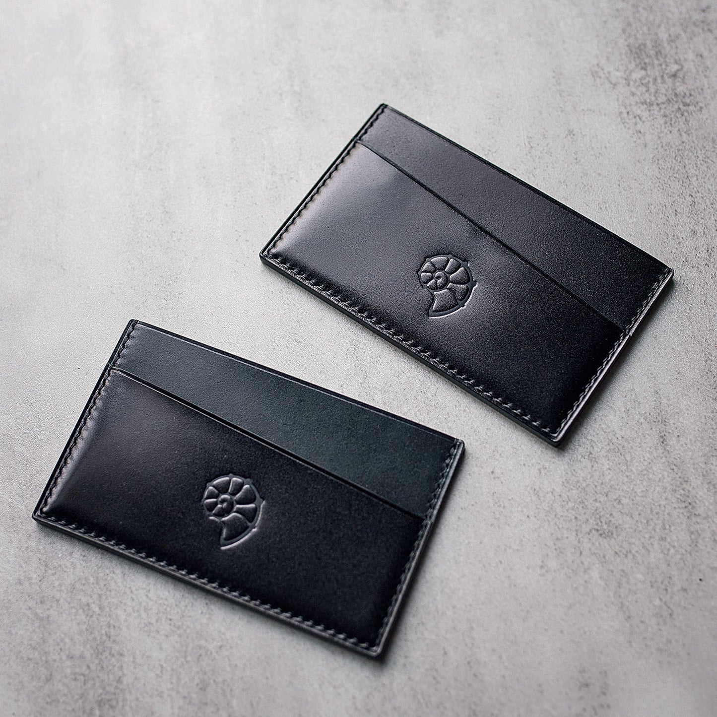 Shinki Hikaku Shell Cordovan Card Holder - Ready made
