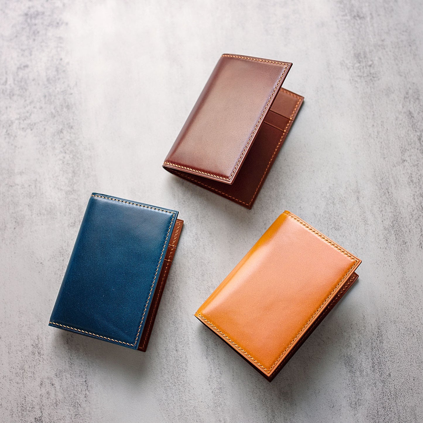 Shell Cordovan Bifold Card Holder | Ready made