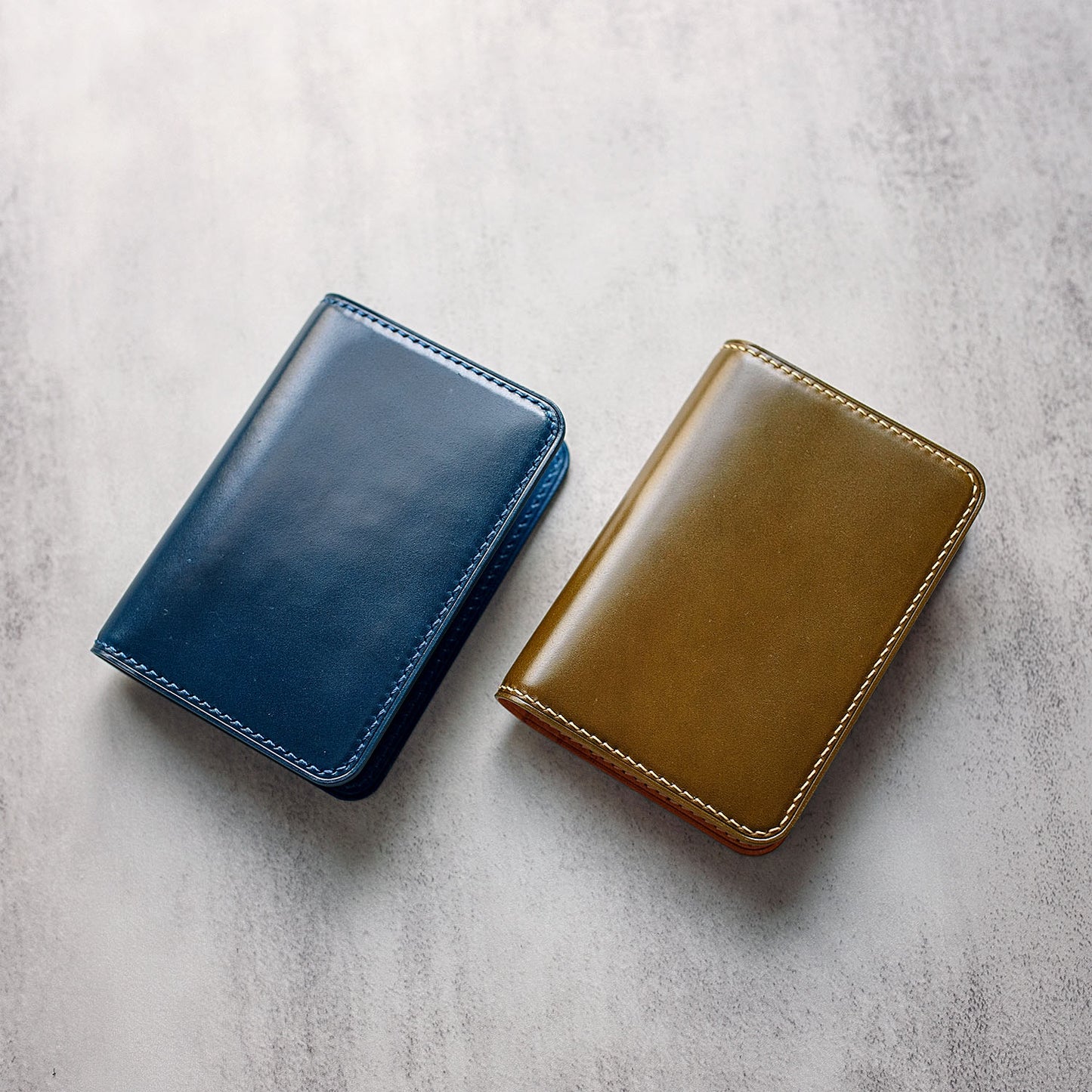 Shell Cordovan Bifold Card Holder | Ready made