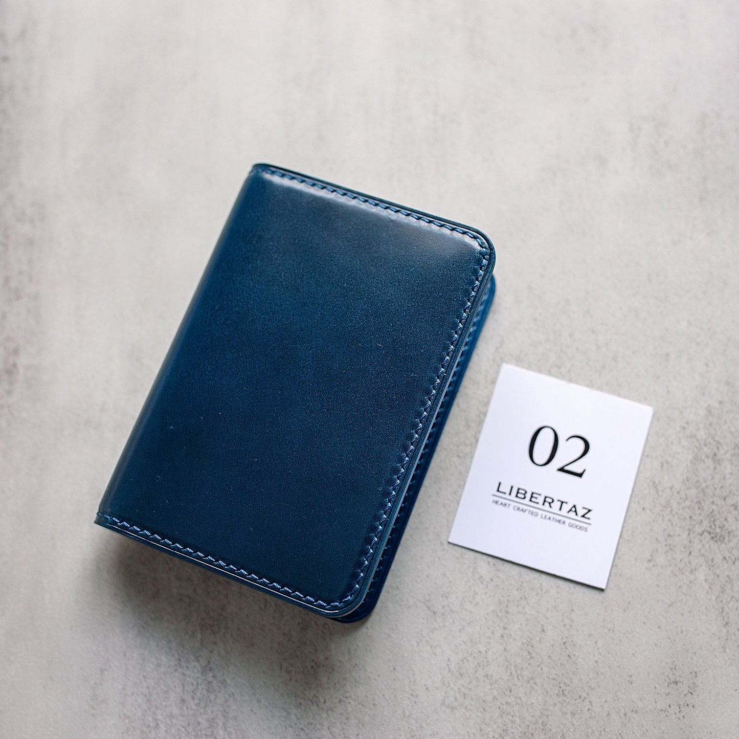 Shell Cordovan Bifold Card Holder | Ready made