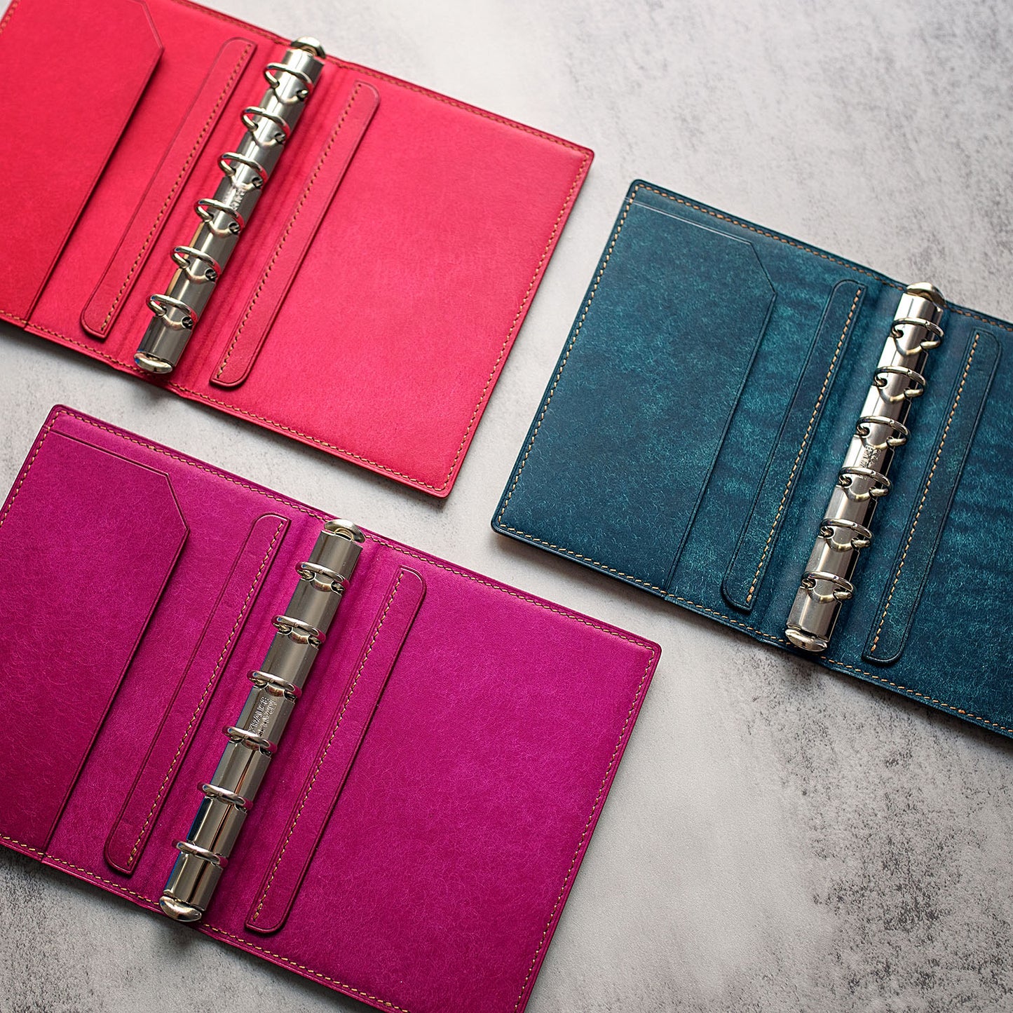 Shell Cordovan Leather Pocket A7 Ring Planner | Ready made