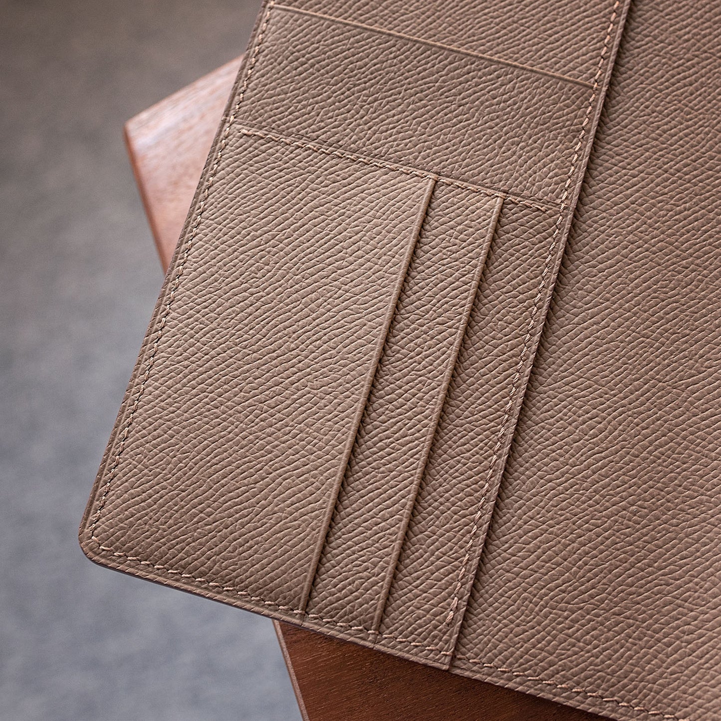 Handmade Epsom Leather Journal Cover for B6 Slim Notebook | Ready-to-Ship