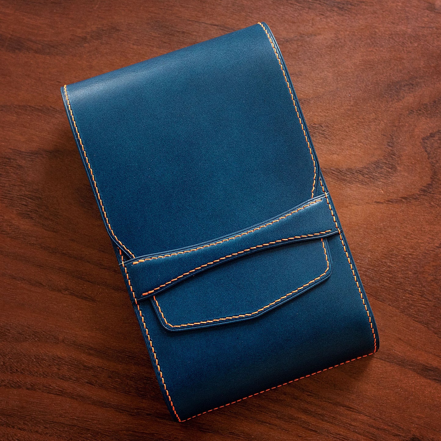 Leather Fountain Pen Case for 5 Pens