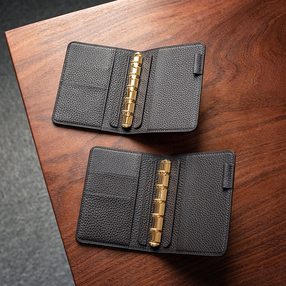 BURBERRY 5 RING MINI AGENDA / PLANNER AUTHENTIC A5 Vegan Leather Planners | Refillable 6-Ring Binders – Day  main image 2