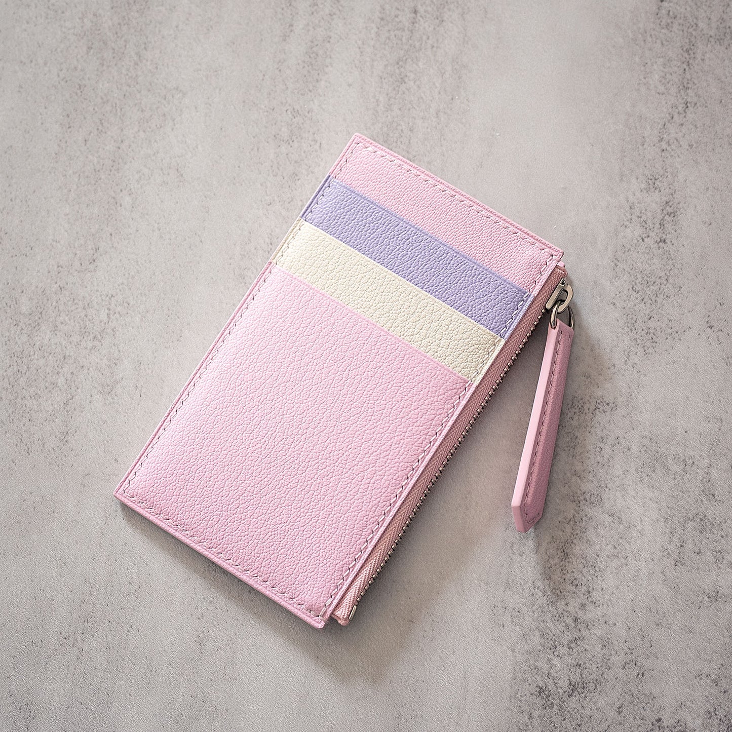 Card Holder with Zipper