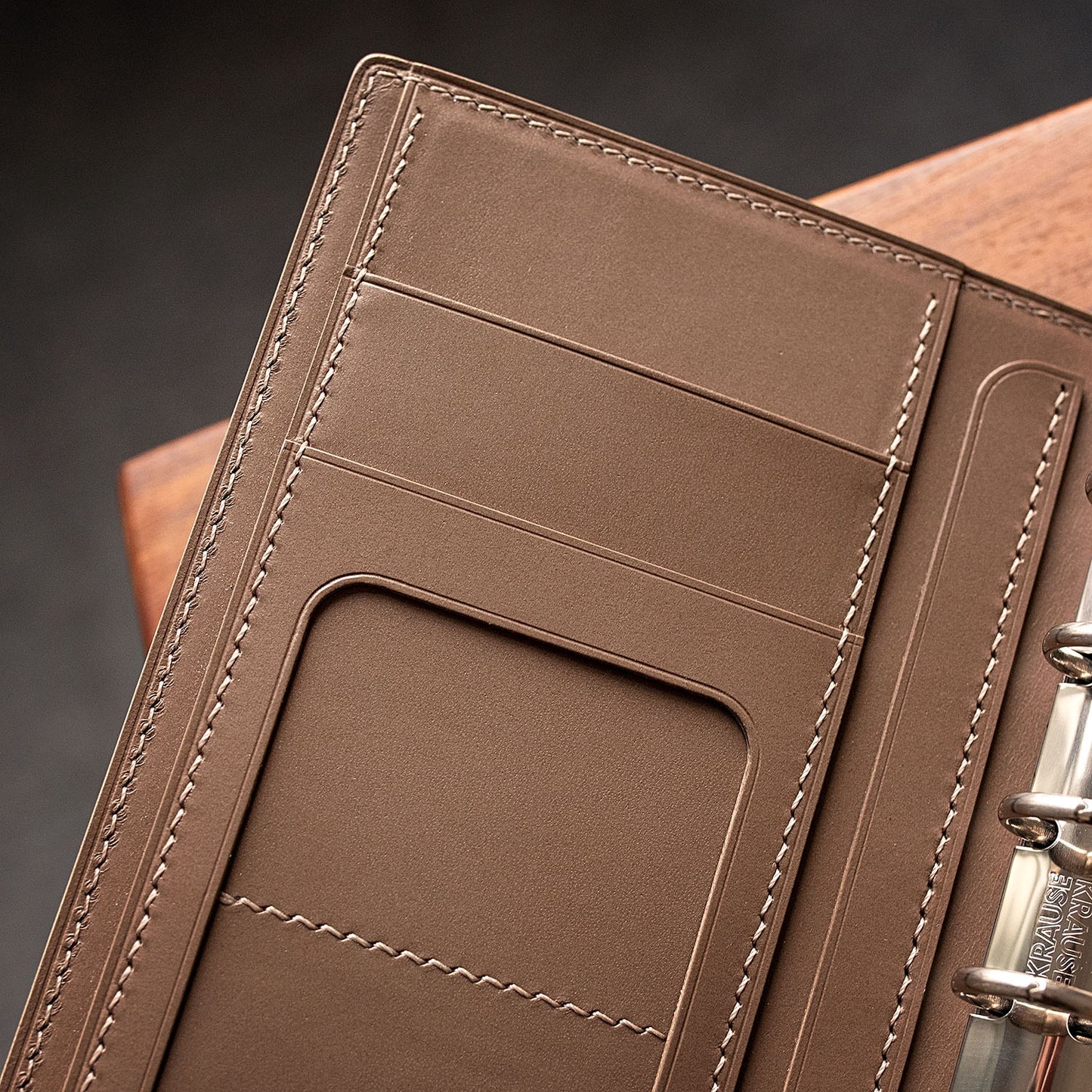 Shell Cordovan Leather Pocket A7 Ring Planner | Ready made