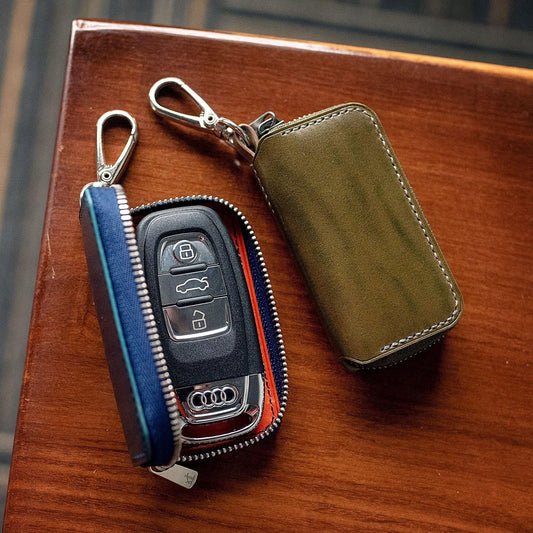 Leather Car Key Holder - Libertaz Leathers