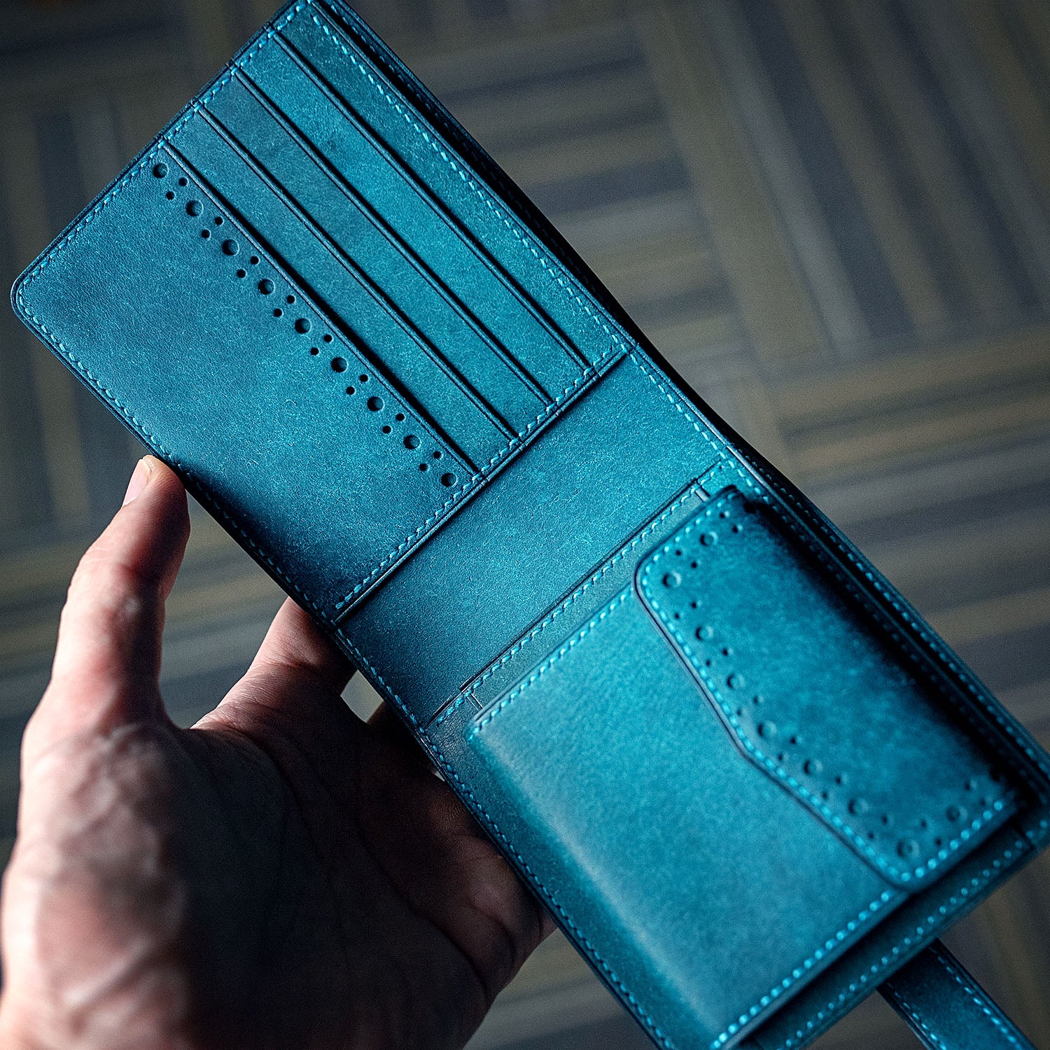 Bifold Wallet with Internal Snap Closure by Il Bussetto – Il Bussetto  Official