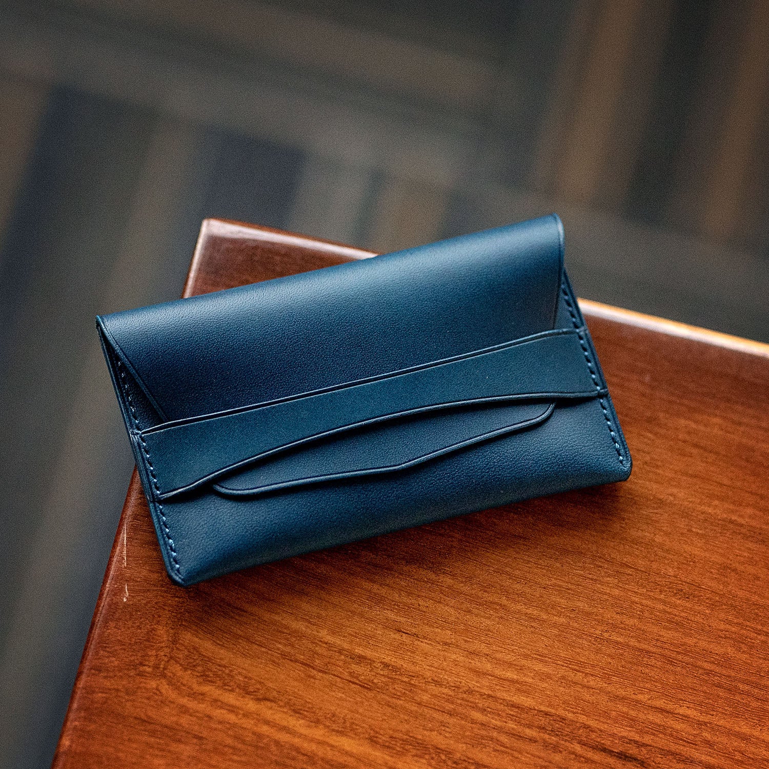 Pinetti Leather Business Card Holder — Soolip