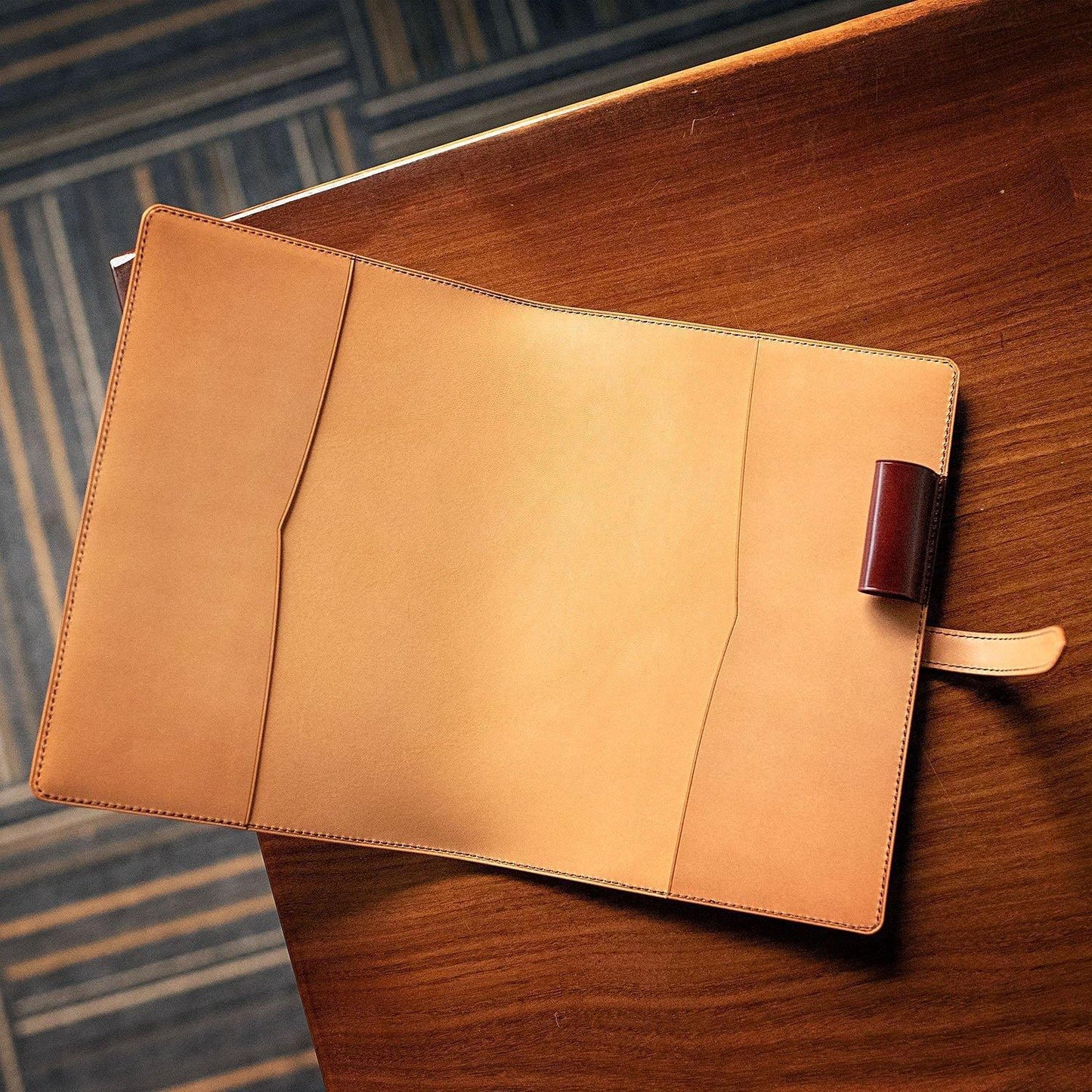 Shell Cordovan Journal Cover - Libertaz Leathers