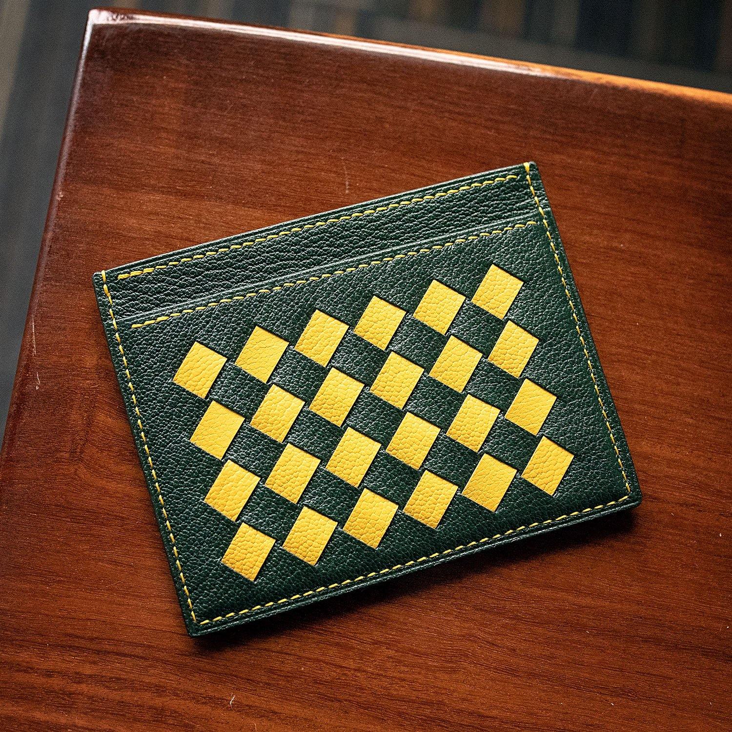 Woven Cardholder - Libertaz Leathers