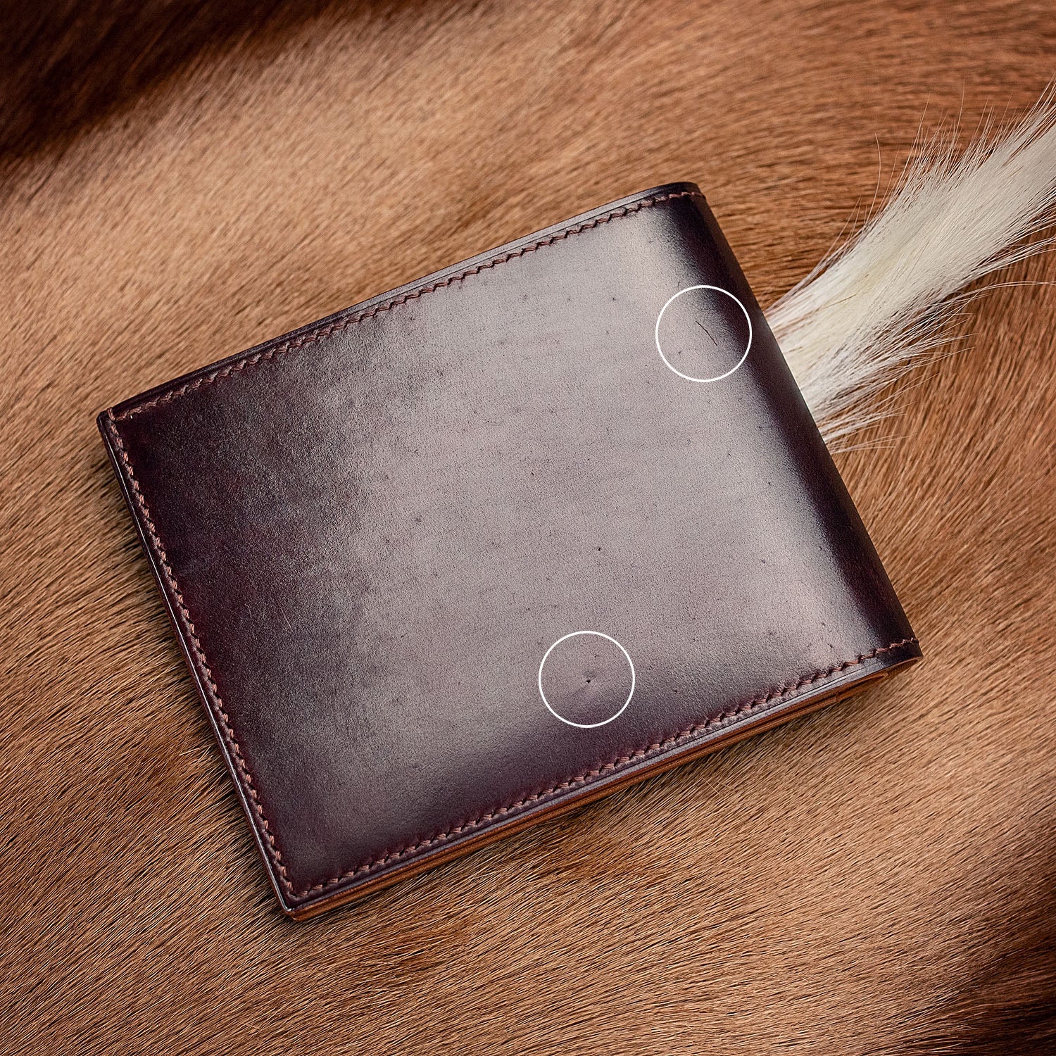 Men's Custom Handmade Classic Bifold Wallet