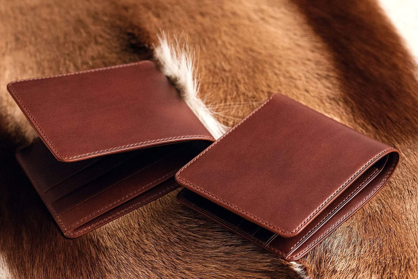 Classic Leather Bifold Wallet - Libertaz Leathers